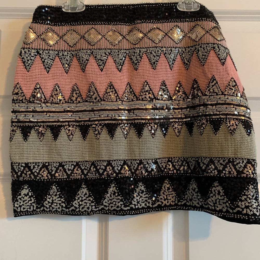 Sequin skirt